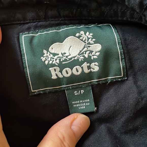 Roots Canada Flannel Button Up Shirt - Picture 4 of 6